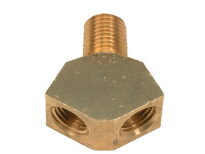 Manifold Y Fitting 1/4", 1 M X 2 F NPT