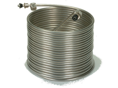 Coil SS 1/4" ID X 50' With 8" For Coil Cooler