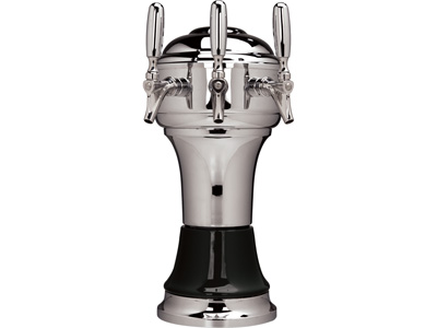 Mushroom Zeus 4 Tap Chrome with Black