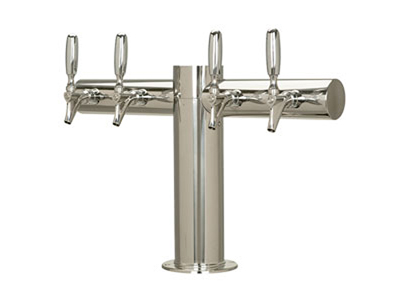 Metropolis "T" 4 Tap Chrome