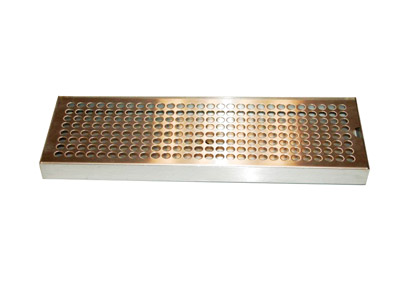 15 " X 5" Perforated grill stainless steel finish