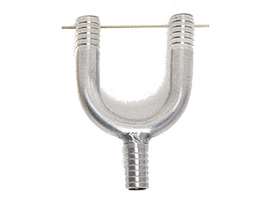 SS "Y" 3/8" I.D. For Glycol