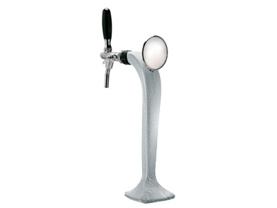 Cobra Plus Large 1 Tap Chrome/Frost with LED