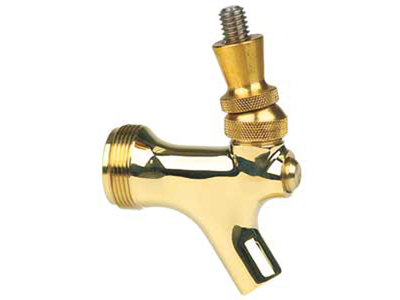 Round Bonnet SS PVD Beer faucet