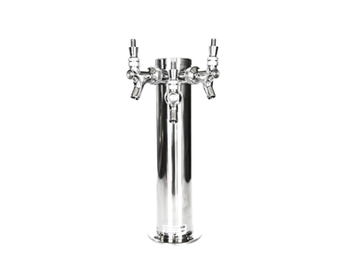 one tap tower, one faucet, Tower, Traditional, three" , Chrome, Stainless steel