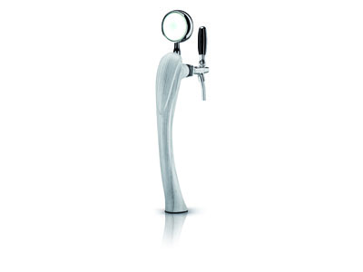 one tap tower, one faucet, Tower, custom, wood, custom finish, Stainless steel
