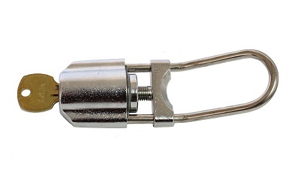 Chrome-plated Faucet Lock with Key