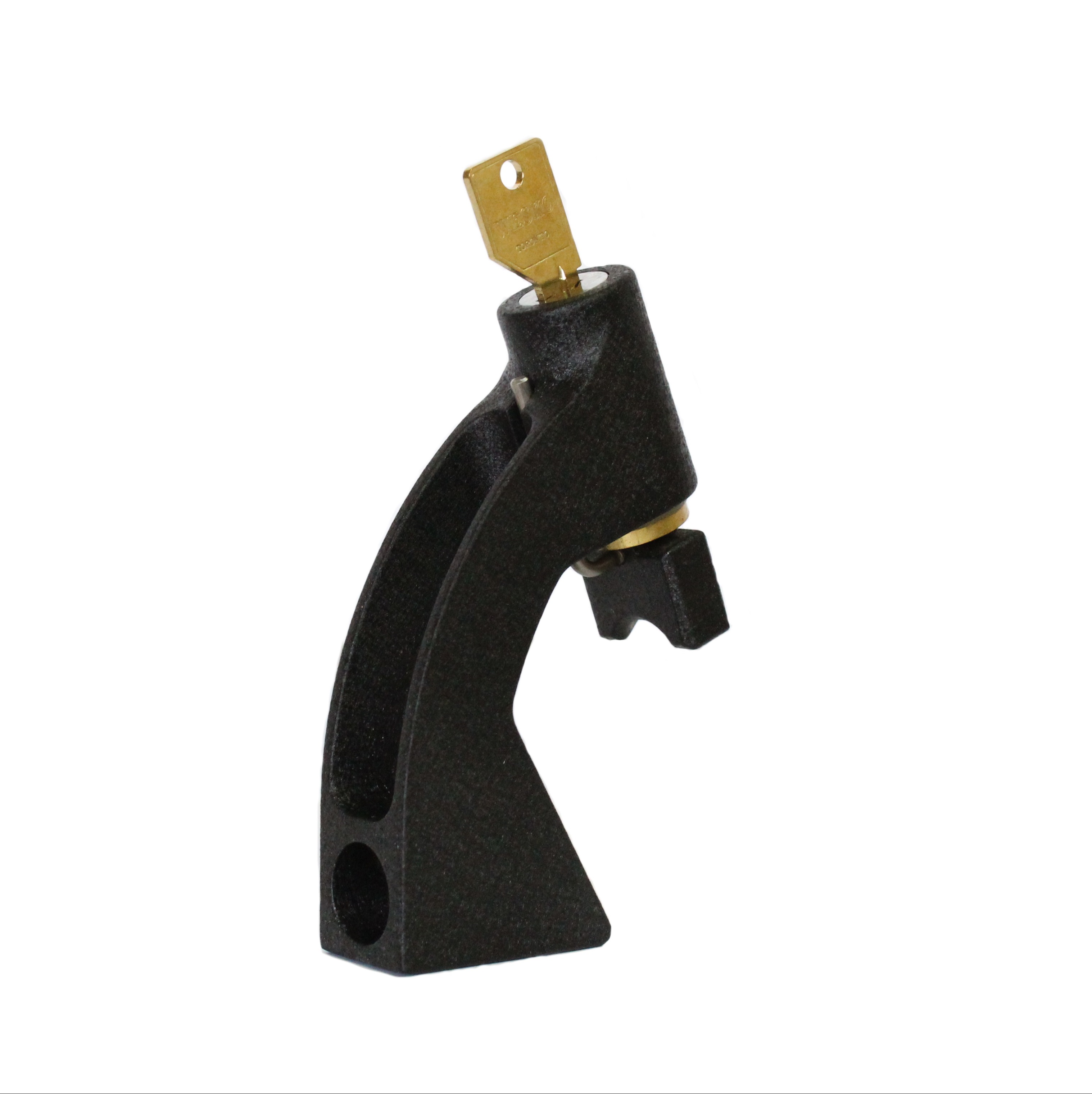 Draught Services Product Details Black Faucet Lock with Key