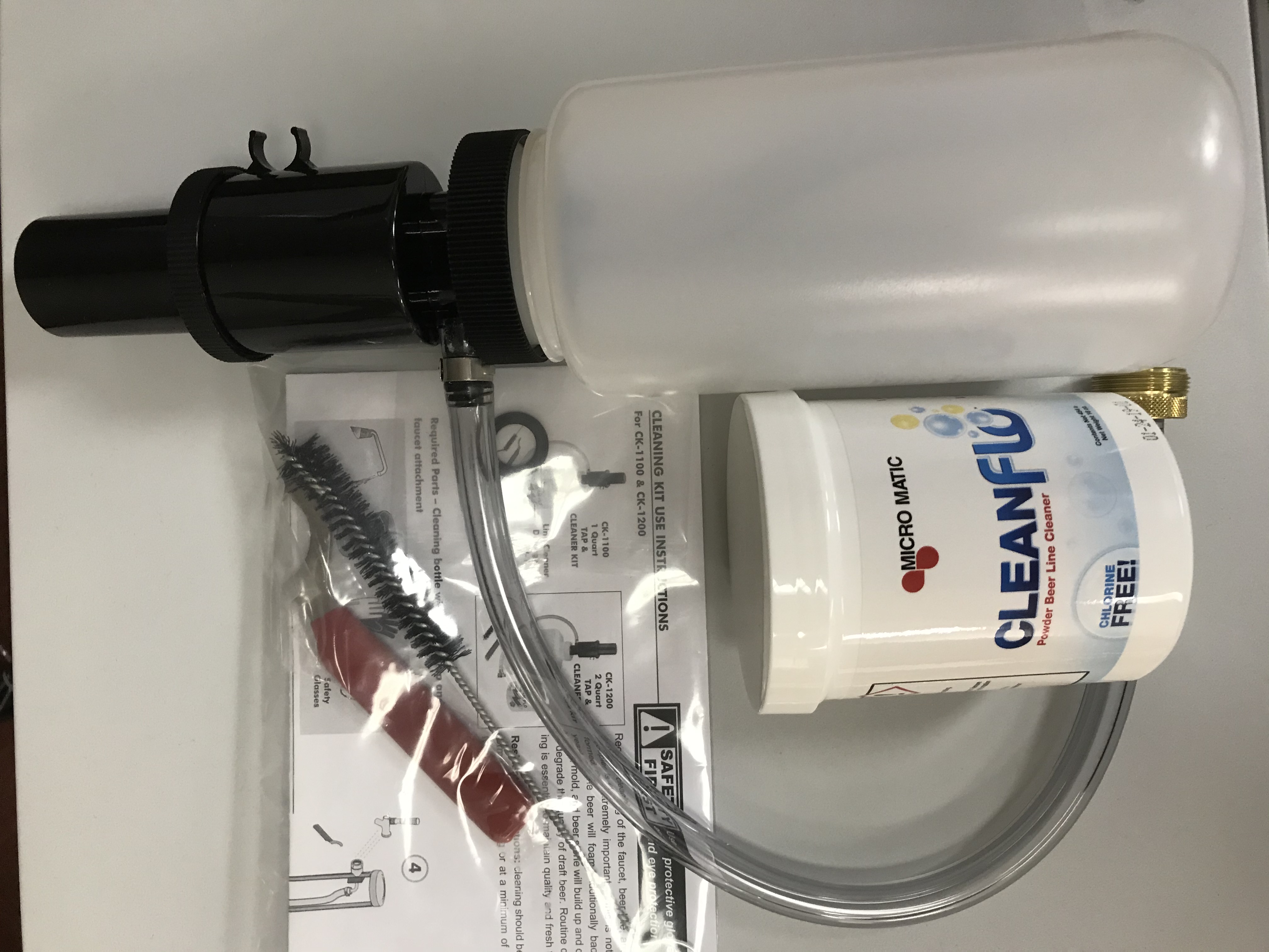 Draught System Home Cleaning Kit